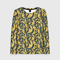 Женский лонгслив Луна гранж