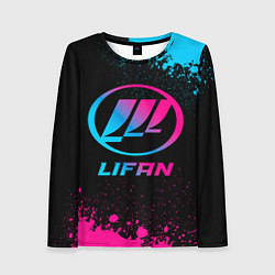 Женский лонгслив Lifan - neon gradient