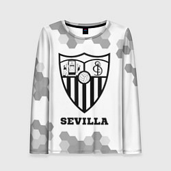 Женский лонгслив Sevilla sport на светлом фоне