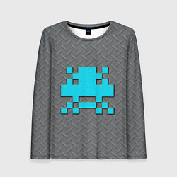 Лонгслив женский Space Invader, цвет: 3D-принт