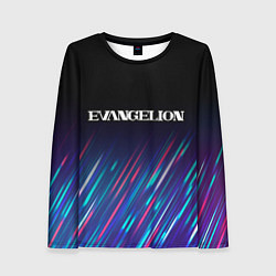 Женский лонгслив Evangelion stream