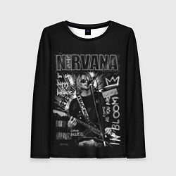 Лонгслив женский Nirvana Song life, цвет: 3D-принт