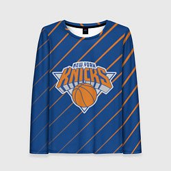Лонгслив женский Нью-Йорк Никс - НБА, цвет: 3D-принт