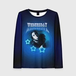 Лонгслив женский Wednesday 3, цвет: 3D-принт