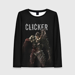 Лонгслив женский Clicker, цвет: 3D-принт