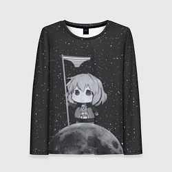 Женский лонгслив Loli on the moon