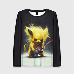 Женский лонгслив Rocker Pikachu