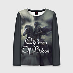 Женский лонгслив Children of Bodom on horseback