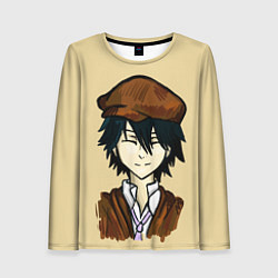 Лонгслив женский Писатель Рампо, цвет: 3D-принт