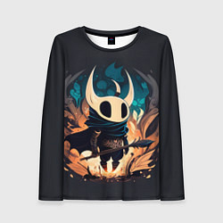 Лонгслив женский Hollow Knight c посохом, цвет: 3D-принт