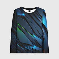 Лонгслив женский Разломленные плиты со светом, цвет: 3D-принт