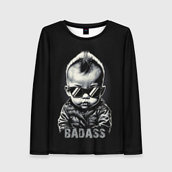 Женский лонгслив Badass