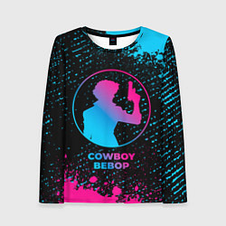 Женский лонгслив Cowboy Bebop - neon gradient