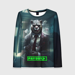 Женский лонгслив Payday 3 crazy bear