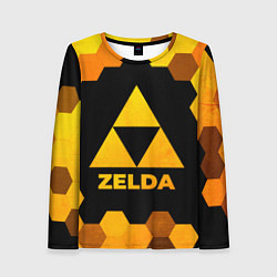 Женский лонгслив Zelda - gold gradient