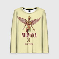Лонгслив женский Nirvana - In utero, цвет: 3D-принт