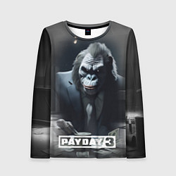 Женский лонгслив Payday 3 big gorilla