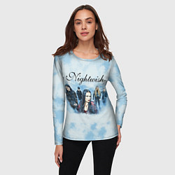 Лонгслив женский Nightwish band, цвет: 3D-принт — фото 2