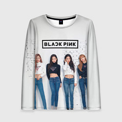 Лонгслив женский Blackpink kpopk, цвет: 3D-принт