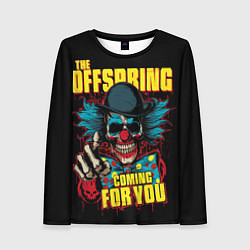 Женский лонгслив Offspring clown and skull