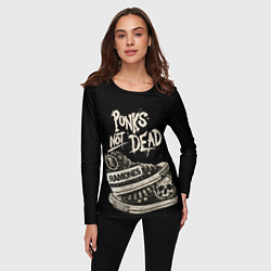 Лонгслив женский Punk Shoes, цвет: 3D-принт — фото 2