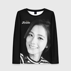 Лонгслив женский Blackpink Jisoo in vest, цвет: 3D-принт