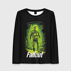 Лонгслив женский Fallout game poster style, цвет: 3D-принт