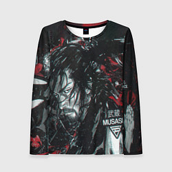Лонгслив женский Vagabond Мусаси Миямото, цвет: 3D-принт