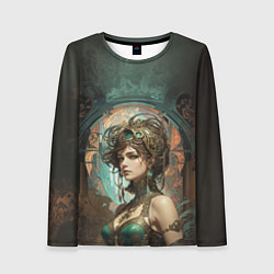 Женский лонгслив Изумрудная жрица