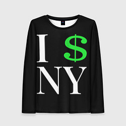 Лонгслив женский I steal NY - Payday 3, цвет: 3D-принт