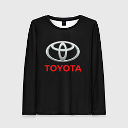 Лонгслив женский Toyota sport car, цвет: 3D-принт