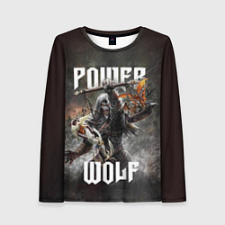Женский лонгслив Powerwolf: werewolf