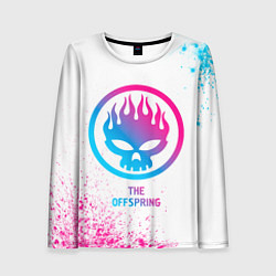 Лонгслив женский The Offspring neon gradient style, цвет: 3D-принт