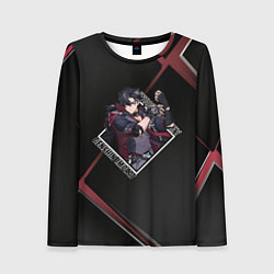 Женский лонгслив Ризли в ромбе