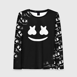 Лонгслив женский Marshmello black collection, цвет: 3D-принт