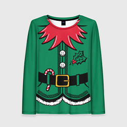 Женский лонгслив Костюм Гринча