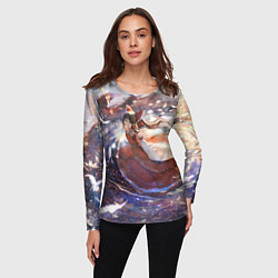 Лонгслив женский Touhou Project Рейму Cute, цвет: 3D-принт — фото 2