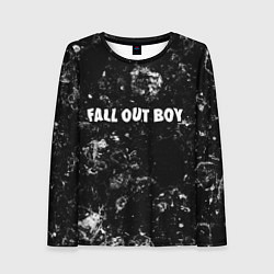 Женский лонгслив Fall Out Boy black ice