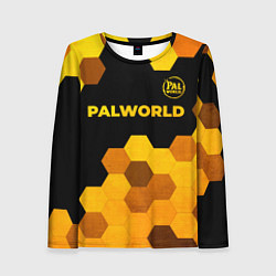 Женский лонгслив Palworld - gold gradient посередине