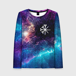 Лонгслив женский Nightwish space rock, цвет: 3D-принт