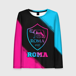 Женский лонгслив Roma - neon gradient