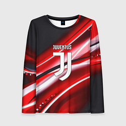 Лонгслив женский Juventus geometry sport line, цвет: 3D-принт