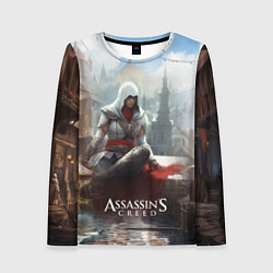 Лонгслив женский Assassins creed poster game, цвет: 3D-принт