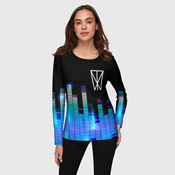 Лонгслив женский Within Temptation эквалайзер, цвет: 3D-принт — фото 2