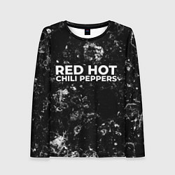 Лонгслив женский Red Hot Chili Peppers black ice, цвет: 3D-принт