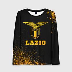 Женский лонгслив Lazio - gold gradient