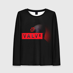 Женский лонгслив Valve afro logo