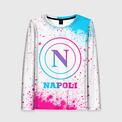 Лонгслив женский Napoli neon gradient style, цвет: 3D-принт