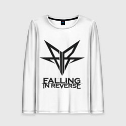 Лонгслив женский Falling in Reverse band logo, цвет: 3D-принт