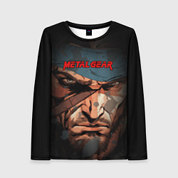 Лонгслив женский Metal gear Venom Snake, цвет: 3D-принт